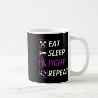 Mug Mangez le sommeil combat Répétez l'épilepsie au ru