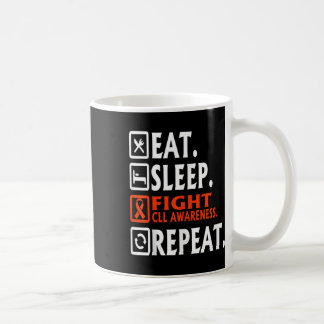 Mug Mangez Le Sommeil Combattre Leucémie Lymphocytique