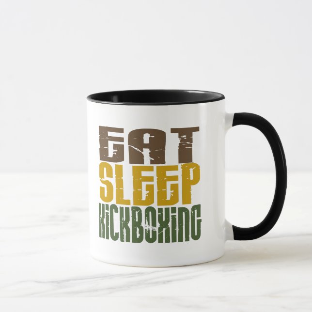 Mug Mangez le sommeil Kickboxing 1 (Droite)