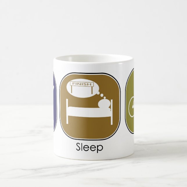 Mug Mangez le tour de sommeil (Centre)