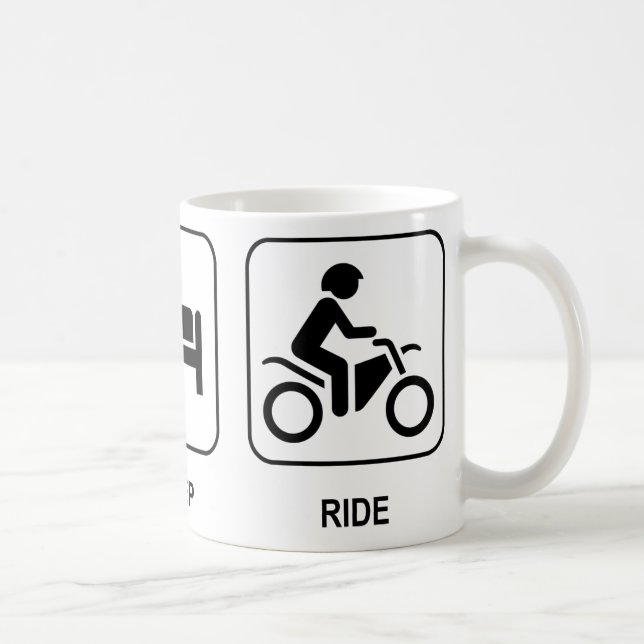 Mug Mangez le tour de sommeil (Droite)