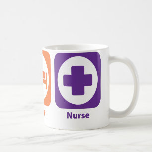Mug Mangez l'infirmière de sommeil