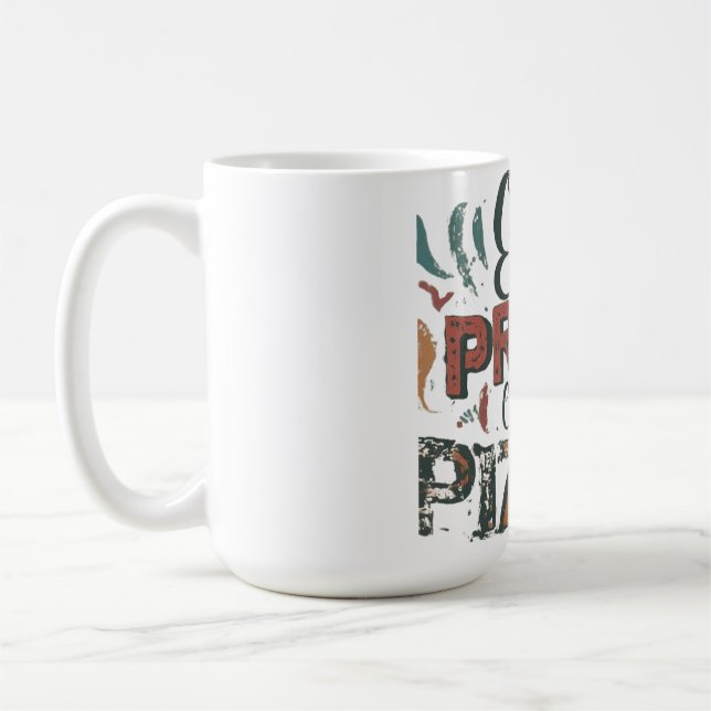 Mug Mangez, Priez, Pizza D'Amour (Gauche)