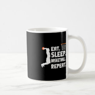 Mug Mangez Sleep Basketball Répéter Basketball Sports 