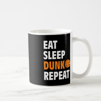Mug Mangez Sleep Dunk Répétez Fun Basketball