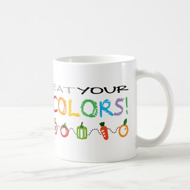 Mug Mangez vos couleurs ! (Droite)