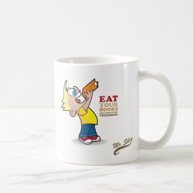 Mug Mangez vos livres (Droite)