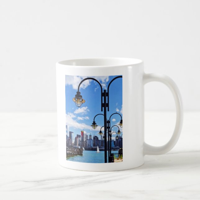 Mug Manhattan, NY - Skyline depuis Liberty State Park (Droite)