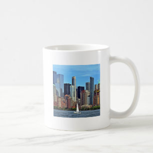 Mug Manhattan NY - Voilier Par Manhattan Skyline