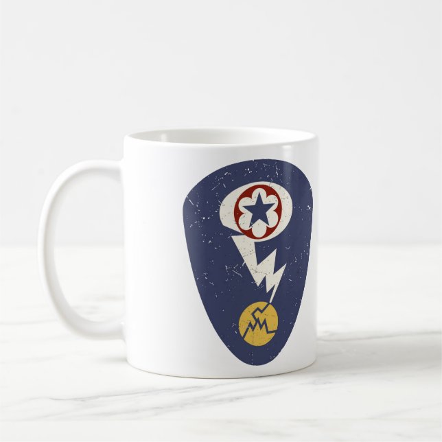 Mug Manhattan Project Insignia Los Alamos, Nuclear WW2 (Gauche)