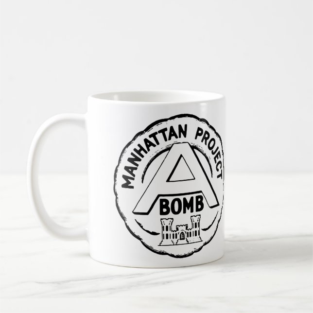 Mug Manhattan Project Los Alamos, Nuclear WW2 (Gauche)