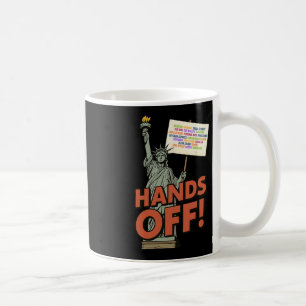 Mug Manifestation anti-Trump 5 avril Statue de L