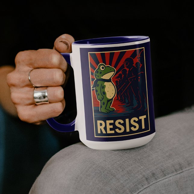 Mug Manifestation de la Grenouille de Portland (Créateur téléchargé)