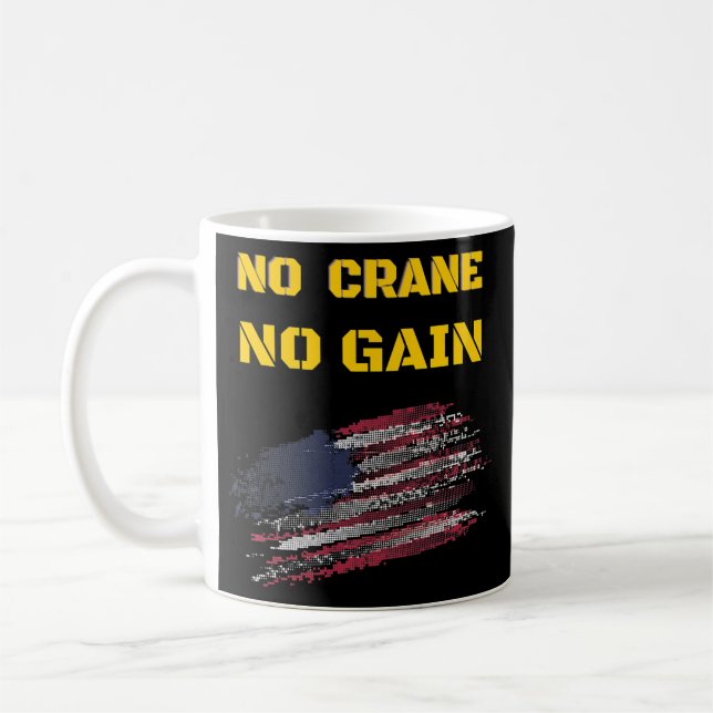 Mug Manipulateur de grue Mème de conducteur citer des  (Gauche)