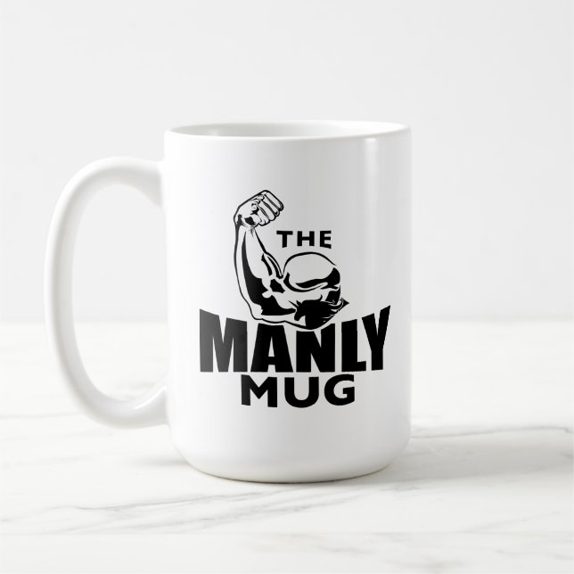 Mug Manly Mug, avec Unicorn (Gauche)