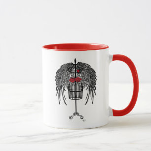 Mug Mannequin aux ailes noires