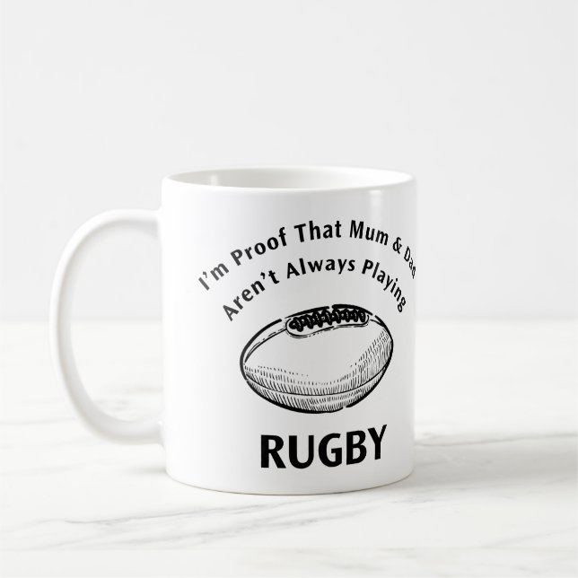 Mug Manque de démonstration de rugby (Gauche)
