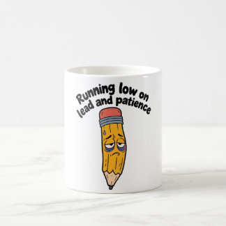 Mug Manque de plomb et de patience ✏️