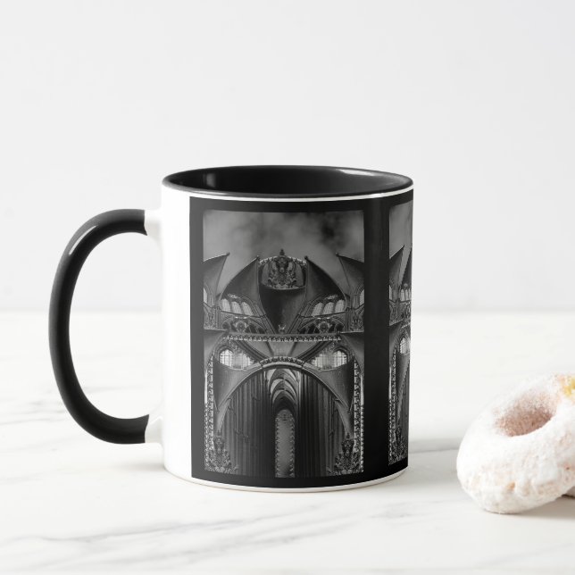 Mug Mansion gothique (Avec donut)