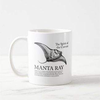 Mug Manta Ray - L'esprit du courant vintage