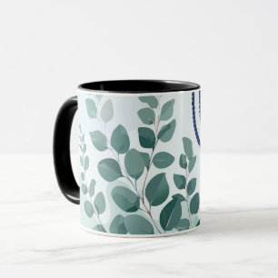 Mug Mante religieuse Eucalyptus Art botanique australi