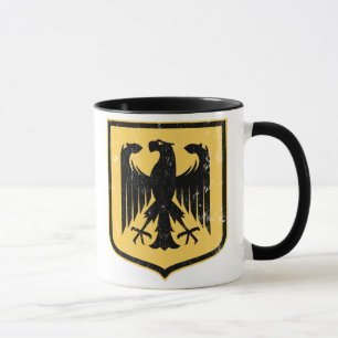 Mug Manteau d'Allemand Eagle - du Deutschland des bras