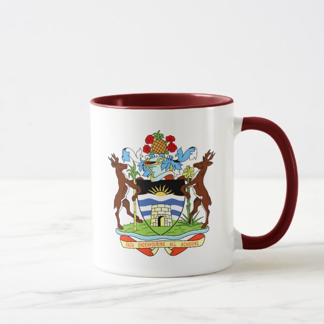 Mug manteau d'Antigua et de Barbuda (Droite)