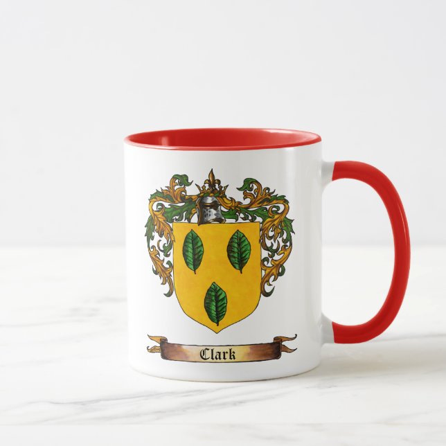 Mug Manteau de Clark des bras - personnalisez le (Droite)