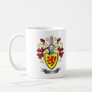 Mug Manteau de crête de famille de Griffith des bras