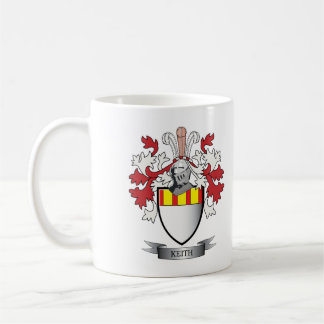 Mug Manteau de crête de famille de Keith des bras