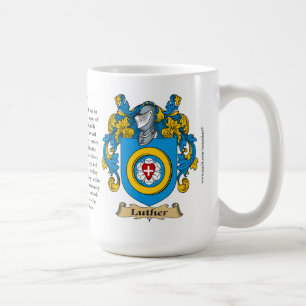 Mug Manteau de famille de Luther des bras