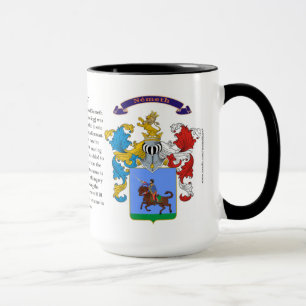 Mug Manteau de famille de Nemeth des bras