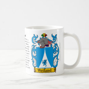 Mug Manteau de famille de Weiland des bras et la