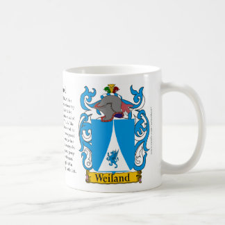 Mug Manteau de famille de Weiland des bras et la