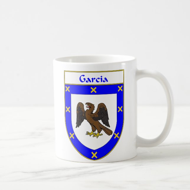 Mug Manteau de Garcia des bras/de crête de famille (Droite)
