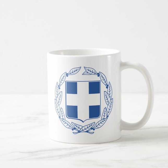 Mug Manteau de la Grèce des bras (Droite)