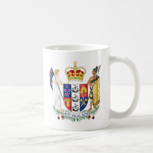 Mug Manteau de la Nouvelle Zélande des bras