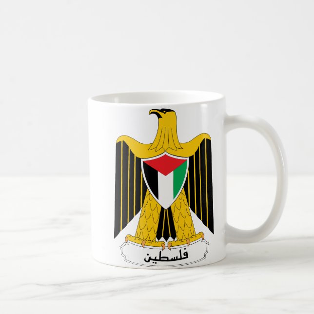 Mug Manteau de la Palestine des bras (Droite)
