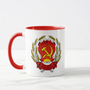Mug Manteau de la Russie (Soviétique) des bras