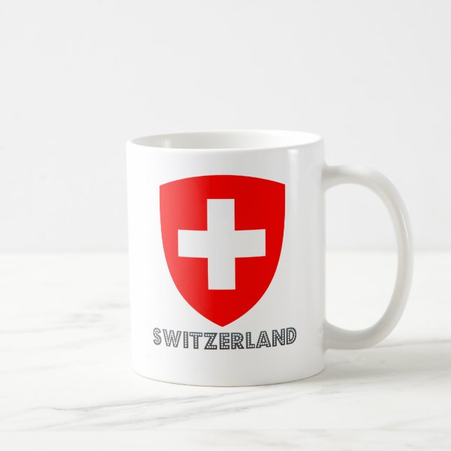 Mug Manteau de la Suisse des bras (Droite)
