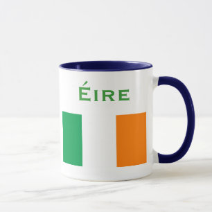 Mug Manteau de l'Irlande des bras et du drapeau Mug*