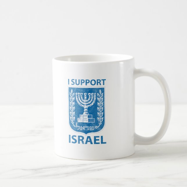 Mug Manteau de l'Israël des bras vintages (Droite)