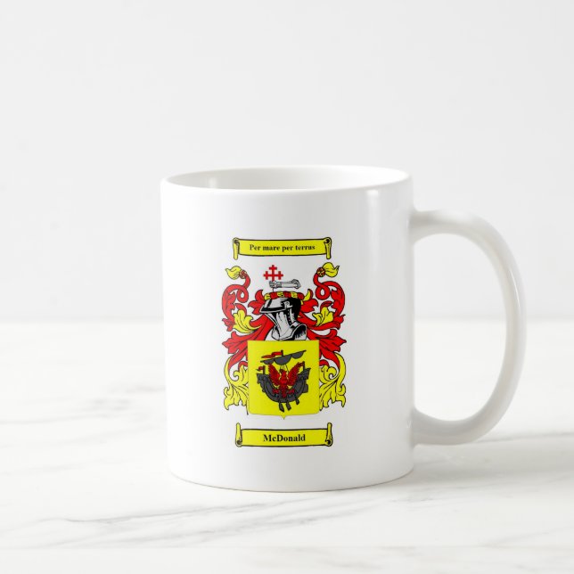 Mug Manteau de McDonald des bras (écossais) (Droite)