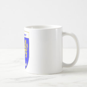 Mug Manteau de Meagher des bras/de crête de famille