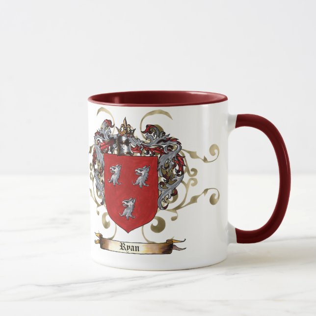 Mug Manteau de Ryan des bras (Droite)