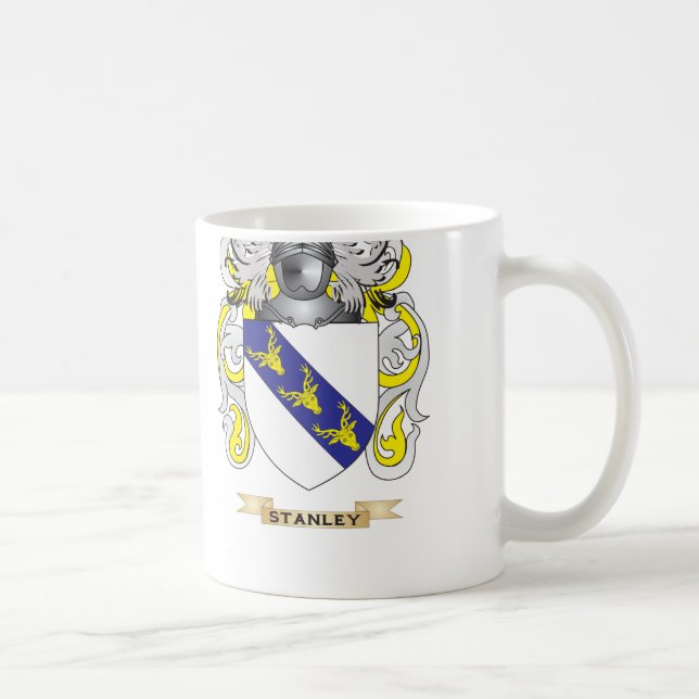 Mug Manteau de Stanley des bras (crête de famille) (Droite)