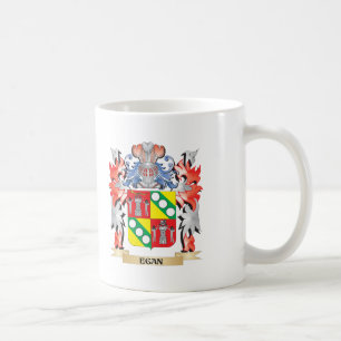 Mug Manteau d'Egan des bras - crête de famille