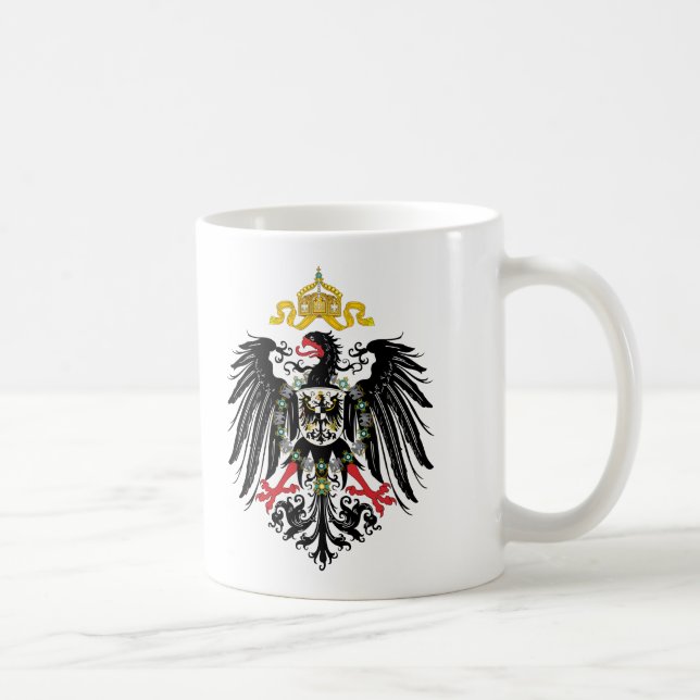 Mug Manteau d'empire des bras allemand (1889) (Droite)