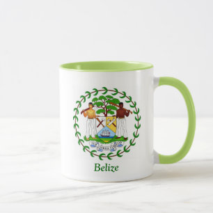 Mug Manteau des bras de Belize