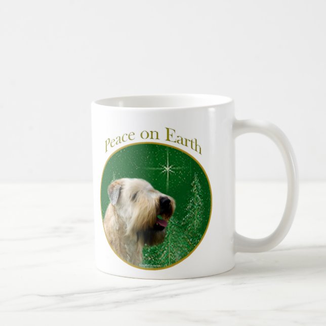 Mug Manteau doux à roulettes Terrier Paix (Droite)